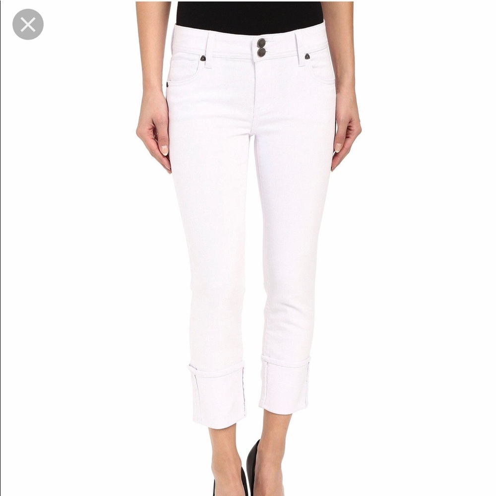 KUT Cameron straight leg jeans